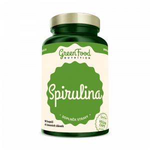 GreenFood Nutrition Spirulina 90 kapslí