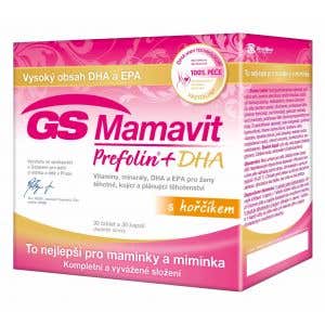 GS Mamavit Prefolin+DHA+EPA 30 tabliet + 30 kapsúl