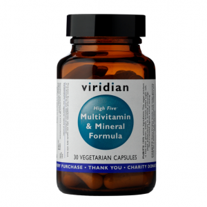Viridian High Five Multivitamín & Mineral Formula 30 kapsúl