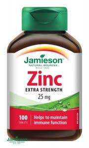 Jamieson Zinek 25 mg 100 tablet