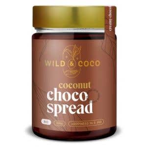 Wild and Coco Kokosová nátierka čokoládová BIO 300 g
