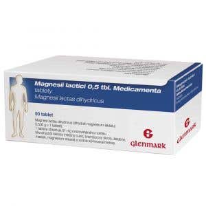 Glenmark Magnesii Lactici 0,5 tbl. Medicamenta 50 tablet 