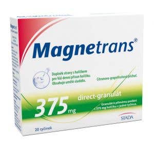 Magnetrans 375 mg  20 Tyčinek Granulátu