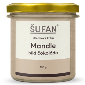 Šufan Mandle-biela čokoláda maslo 330 g