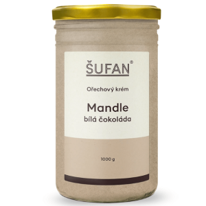 Šufan Mandle-biela čokoláda maslo 1000 g