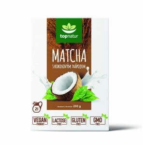 Topnatur Matcha s kokosovým nápojem 200g
