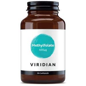 Viridian Methylfolate - Aktívna forma kyseliny listovej 90 kapsúl