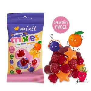 Mixit Ovocné Mixies – Přírodní želé bonbony 35 g