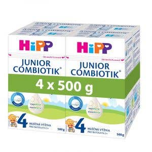 HiPP 4 Junior Combiotik Batolecí mléko 4 x 500 g