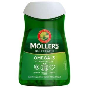 Mollers Omega 3  Daily Health rybí olej 112 kapsúl