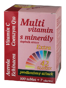 MedPharma Multivitamin s minerály + extra koenzym Q10 107 tablet