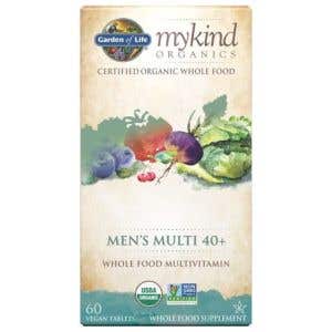Garden of Life Mykind Organics Mens 40+ Multi - Multivitamíny pre mužov 40+ BIO 60 tabliet