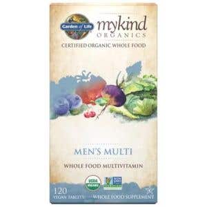 Garden of Life Mykind Organics Men´s Multi - Multivitamíny pro muže BIO 120 tablet