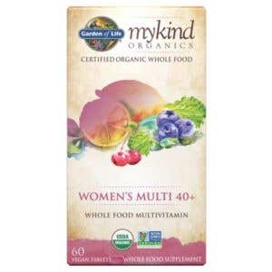 Garden of Life Mykind Organics Women 40+ Multi – Multivitamín pre ženy 40+ BIO 60 tabliet