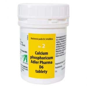 Adler Pharma Schüsslerovy soli – Nr. 2 Calcium phosphoricum D6 2000 tablet