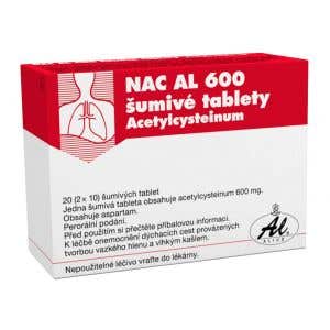 Nac AL 600 mg 20 šumivých tablet 