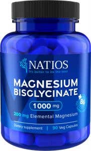 Natios Magnesium Bisglycinate 1000 mg + B6 90 kapsúl