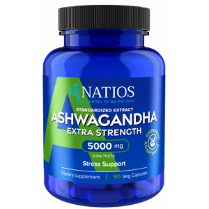 Natios Ashwagandha Extract 5000 mg 90 kapslí 