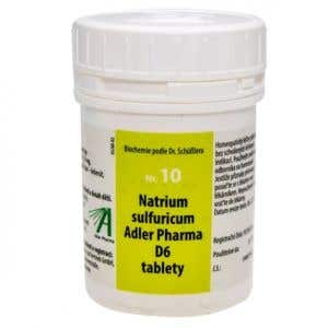 Adler Pharma Schüsslerovy soli – Nr.10 Natrium sulfuricum D6 400 tablet