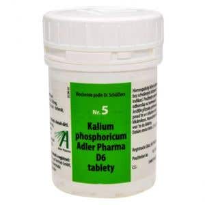 Adler Pharma Schüsslerovej soli – Nr.5 Kalium phosphoricum D6 1000 tabliet