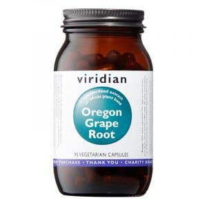 Viridian Oregon Grape Root -  Kořen Mahonie cesmínolisté 350 mg 90 kapslí