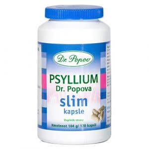 Dr. Popov Psyllium kapsule Slim 120 ks