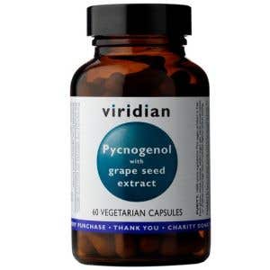 Viridian Pycnogenol with Grape Seed Extract - Pycnogenol s extraktem z hroznových semen 60 kapslí