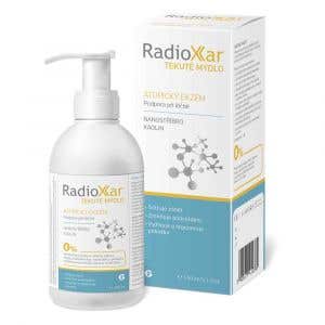 RadioXar tekuté mýdlo s nanostříbrem a kaolinem 150 ml 
