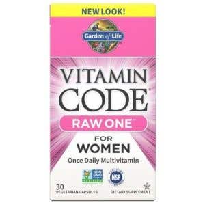 Garden of Life Vitamín Code Raw One Women - Multivitamín pre ženy 30 kapsúl