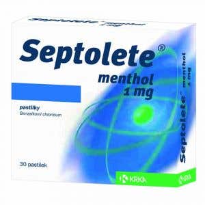 Septolete Menthol 1 mg 30 pastilek 