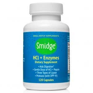 Smidge HCL trávící enzymy 120 kapslí