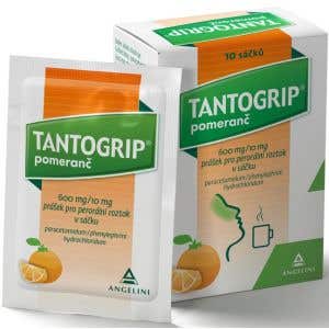 Tantogrip 600 mg/10mg Pomeranč 10 sáčků
