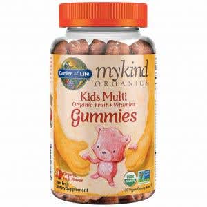 Garden of Life Mykind Organics Multvitamín Gummies Pro Děti - z organického ovoce - 120 vegan bonbonů 