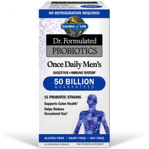 Garden of Life Dr. Formulated - Probiotika pro muže - 50 miliard CFU (15 RAW probiotických kmenů) 30 kapslí