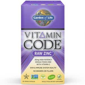Garden of Life Vitamin Code - Raw Zinek 60 kapslí