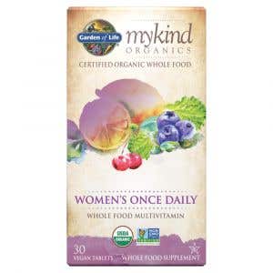 Garden of Life Mykind Organics Womens Once Daily Multi - pre ženy - 30 tabliet