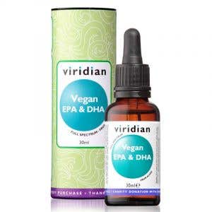 Viridian Vegan EPA & DHA - omega olej pro vegany 30ml