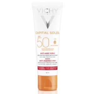 Vichy Capital Soleil Ochranný anti-age krém na opaľovanie SPF 50 50 ml