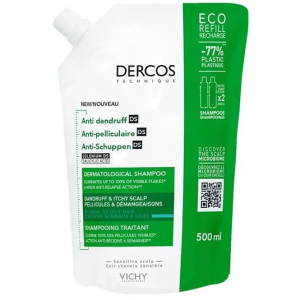 Vichy Dercos Šampon na lupy – normální a mastné vlasy - náplň 500 ml