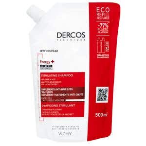 Vichy Dercos Energy+ Posilující šampon – náhradní náplň 500 ml