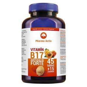 Pharma Activ Vitamín B17 Amygdalin Forte 45+15 tabliet