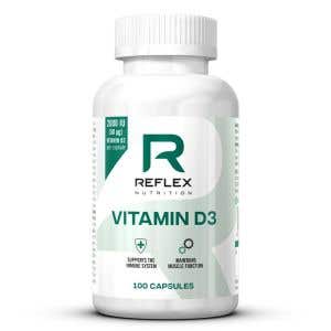 Reflex Vitamín D3 100 kapsúl - Expirácia 30/06/2024