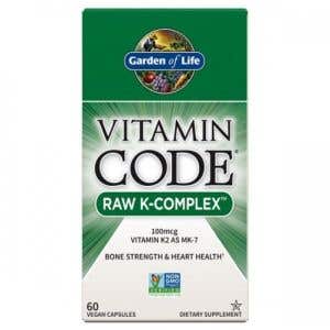 Garden of Life Vitamín K - Komplex - RAW 60 kapslí