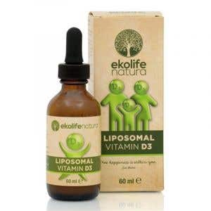 Ekolife Natura Lipozomální Vitamín D3 1000 IU 60 ml