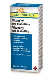 GesundHaus Vitamíny pro diabetiky 30 tablet