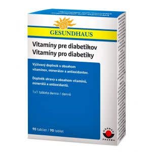 GesundHaus Vitamíny pro diabetiky 90 tablet