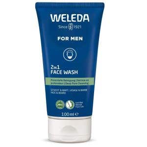 Weleda For Men 2v1 Čistící gel na obličej a vousy 100 ml