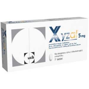 Xyzal 5 mg 7 tablet