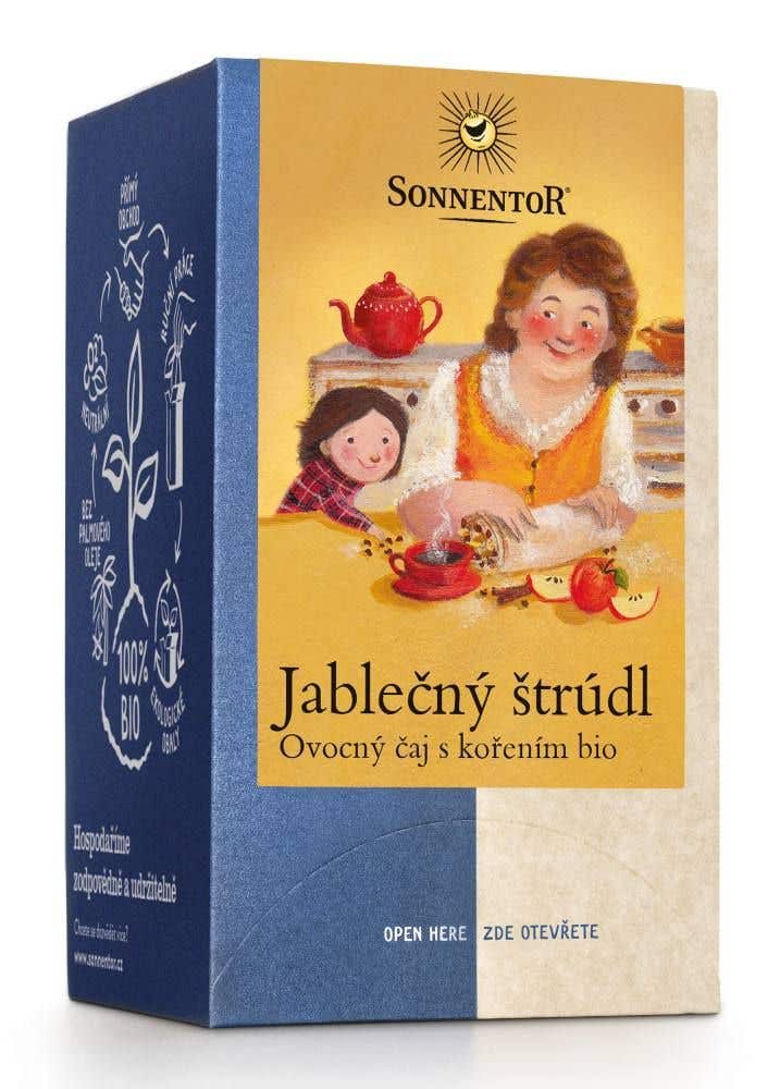 Sonnentor Jablkový štrúdľ BIO čaj 18 sáčkov