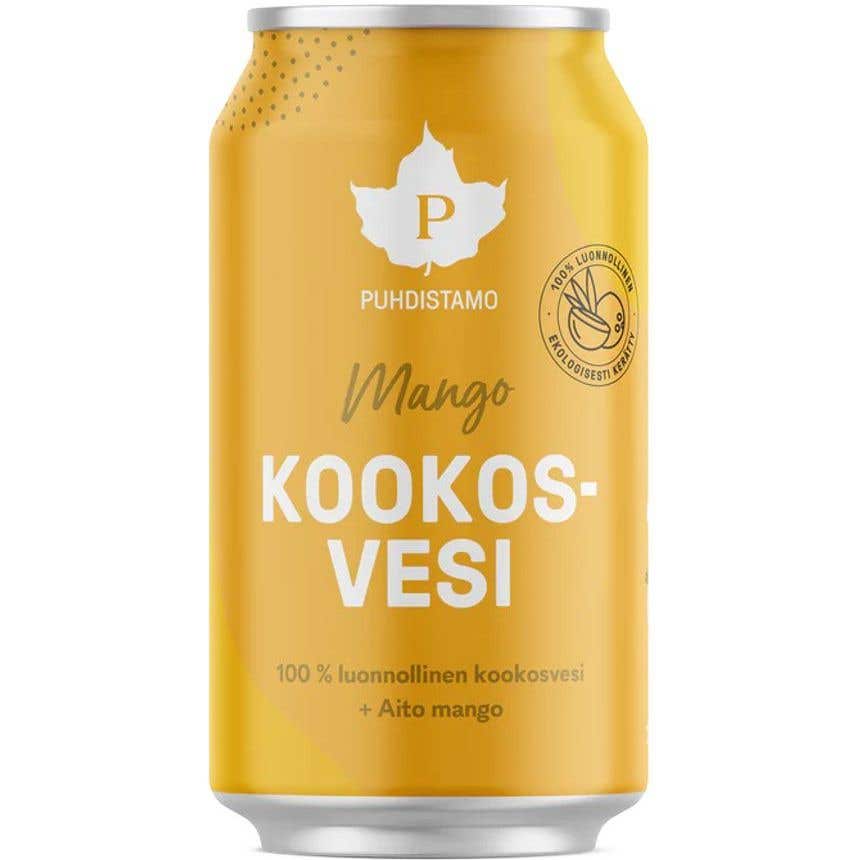 Puhdistamo Coconut Water Mango - Kokosová voda - mango 310 ml